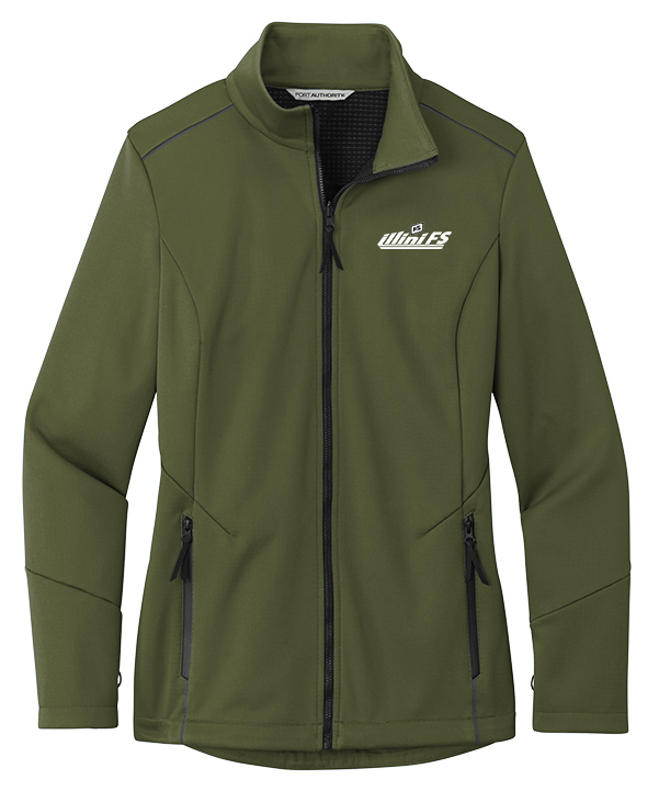 Illini FS - Horizontal - Port Authority Women's Collective Tech Soft Shell Jacket - L921
