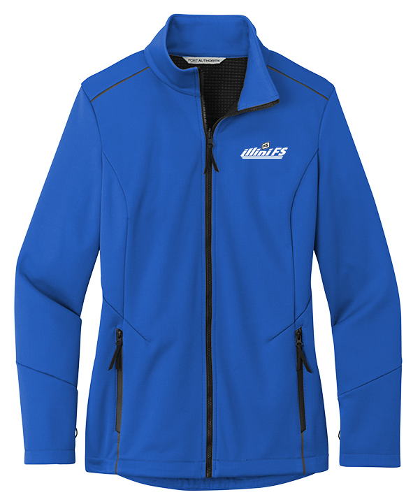 Illini FS - Horizontal - Port Authority Women's Collective Tech Soft Shell Jacket - L921