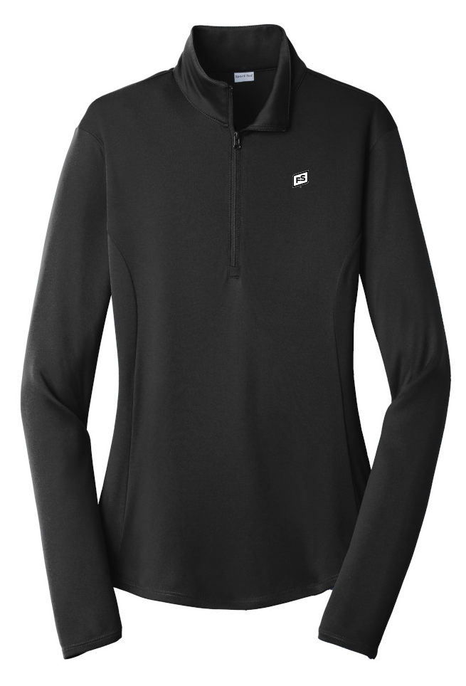 Illini FS - Square - Sport-Tek Ladies PosiCharge Competitor 1/4-Zip Pullover - LST357