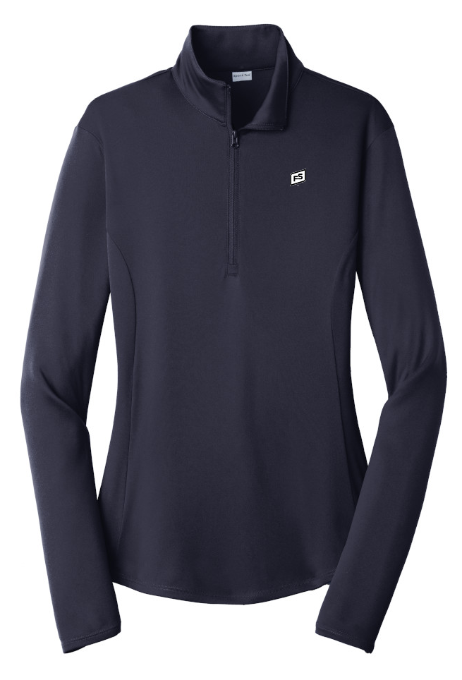 Illini FS - Square - Sport-Tek Ladies PosiCharge Competitor 1/4-Zip Pullover - LST357