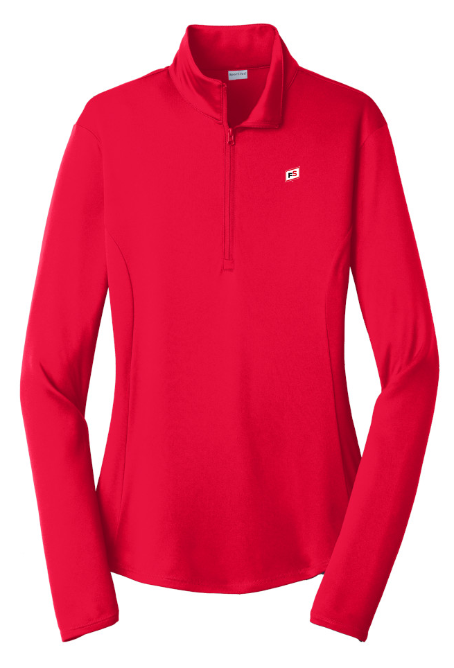 Illini FS - Square - Sport-Tek Ladies PosiCharge Competitor 1/4-Zip Pullover - LST357