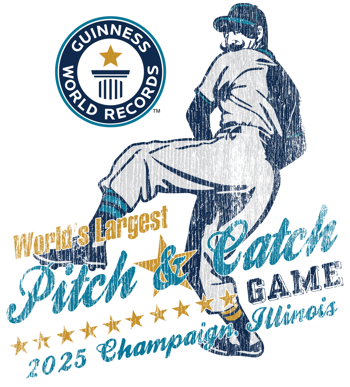 Guinness World Record Pitch & Catch Shirt - youth