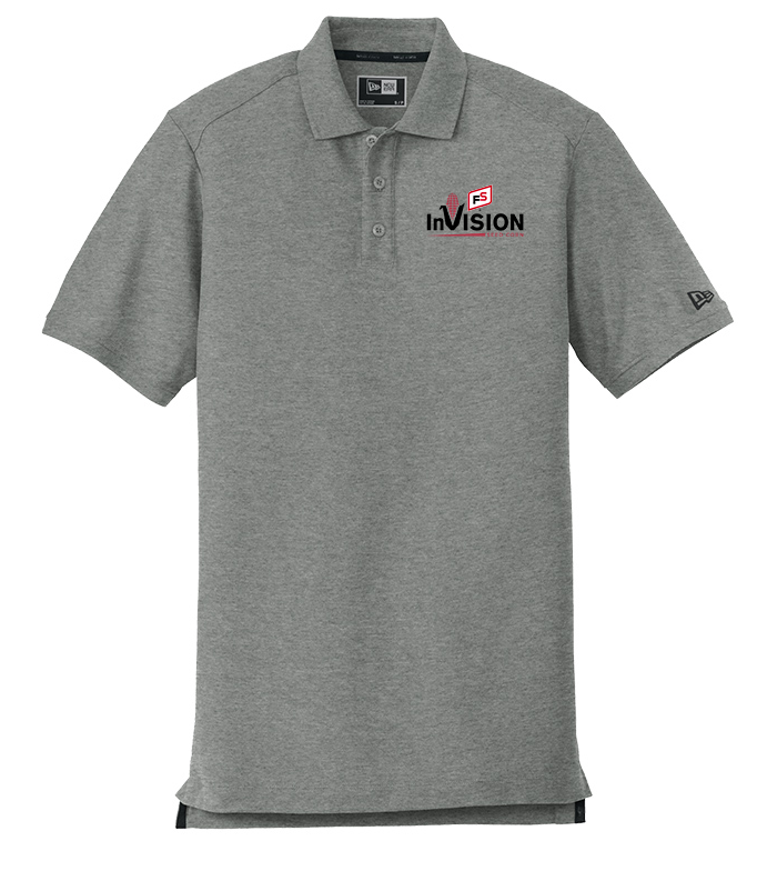 Illini FS - Invision - New Era Venue Home Plate Polo - NEA300
