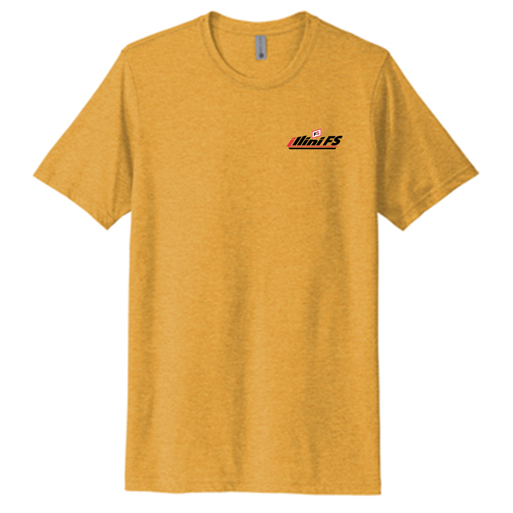 Illini FS - Horizontal - Next Level Unisex Poly/Cotton Tee - NL6200