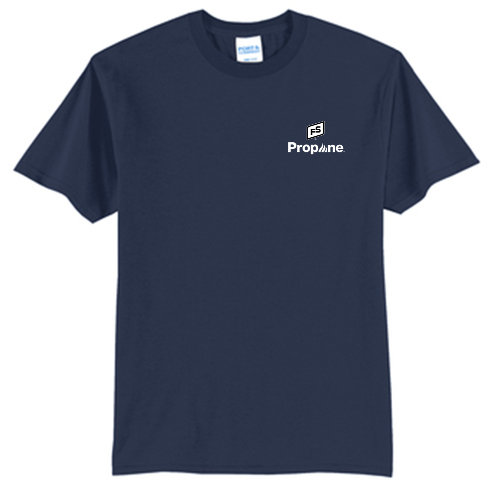 Illini FS - Propane - Port & Company - Tall Core Blend Tee - PC55T