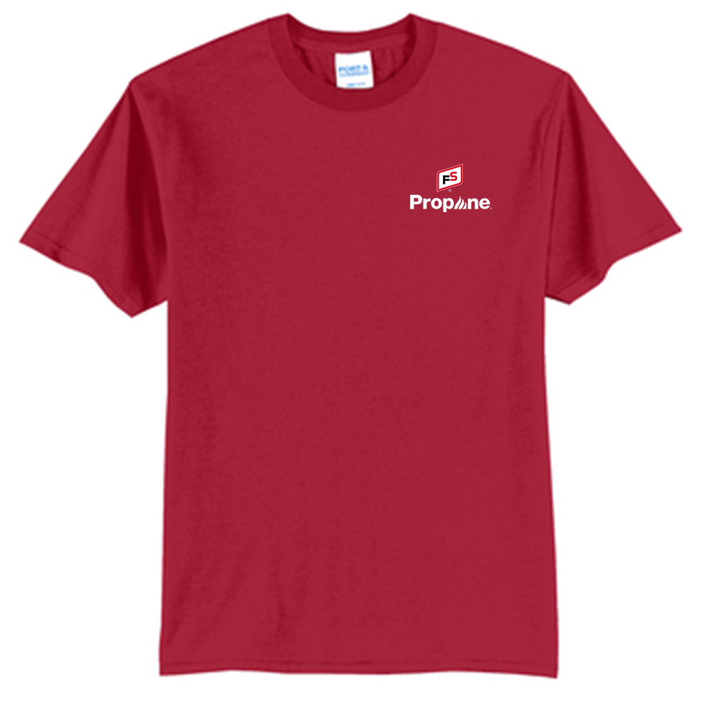 Illini FS - Propane - Port & Company - Tall Core Blend Tee - PC55T