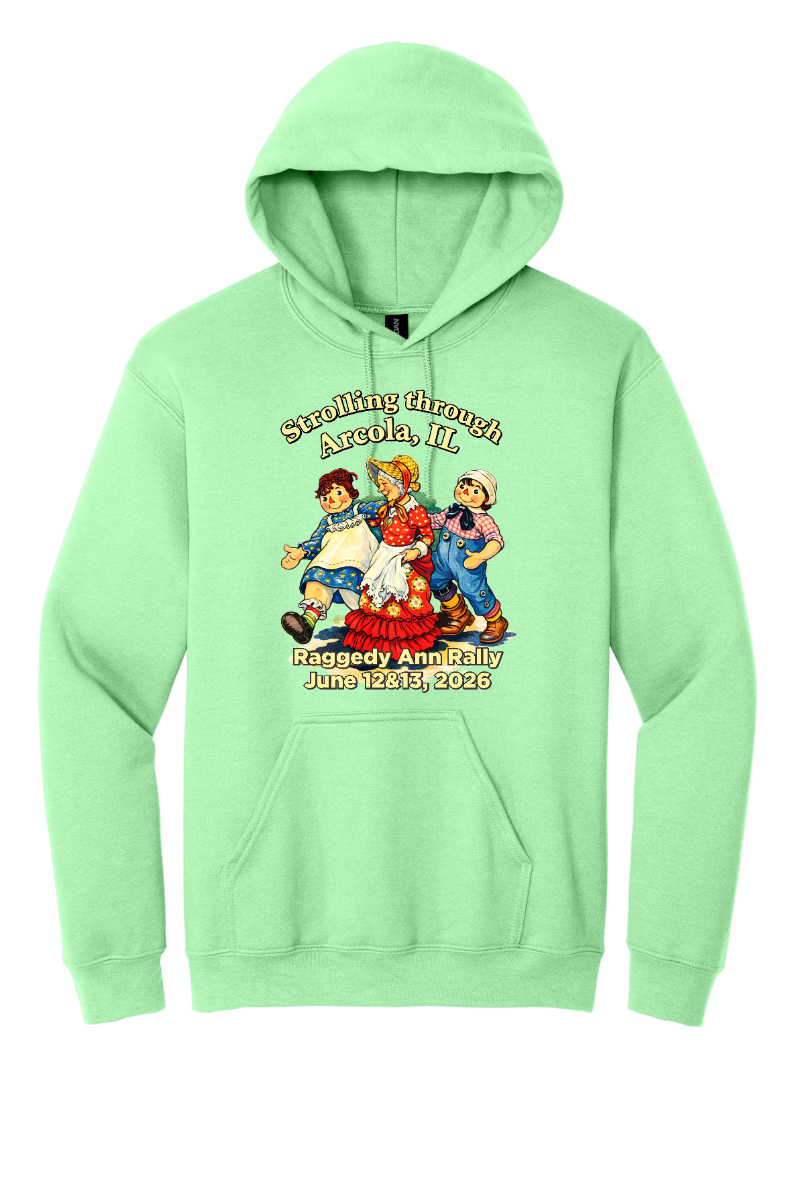 Raggedy Ann Rally - Hooded Sweatshirt - Gildan 18500