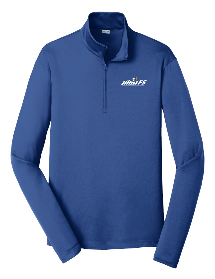 Illini FS - Horizontal - Sport-Tek PosiCharge Competitor 1/4-Zip Pullover - ST357