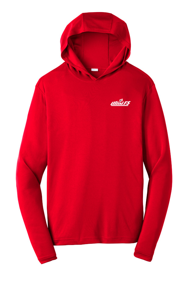 Illini FS - Horizontal - Sport-Tek PosiCharge Competitor Hooded Pullover - ST358
