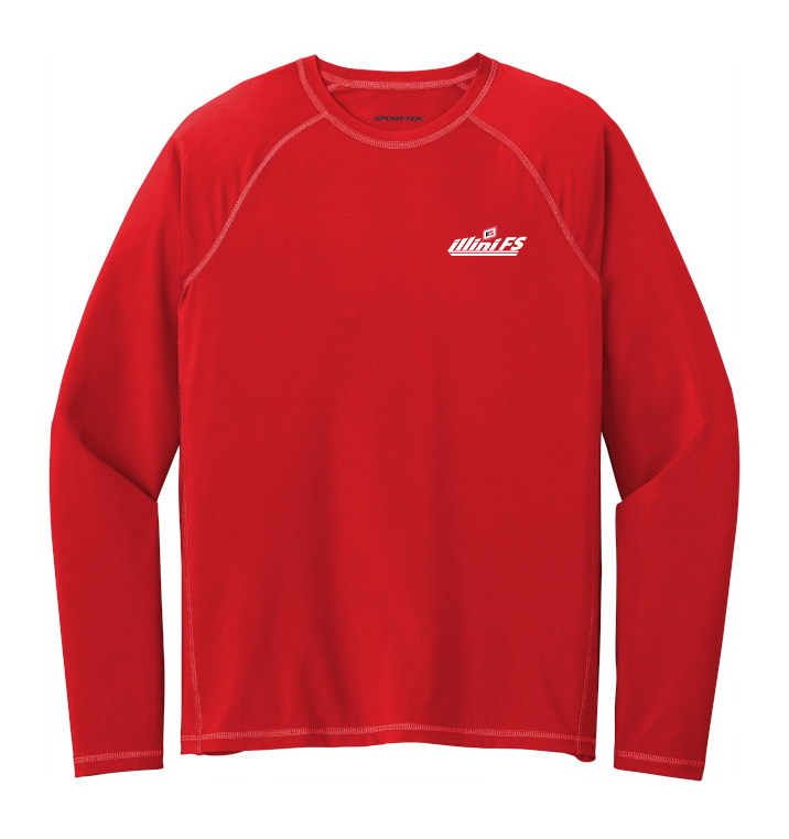 Illini FS - Horizontal - Sport-Tek Long Sleeve Rashguard Tee - ST470LS