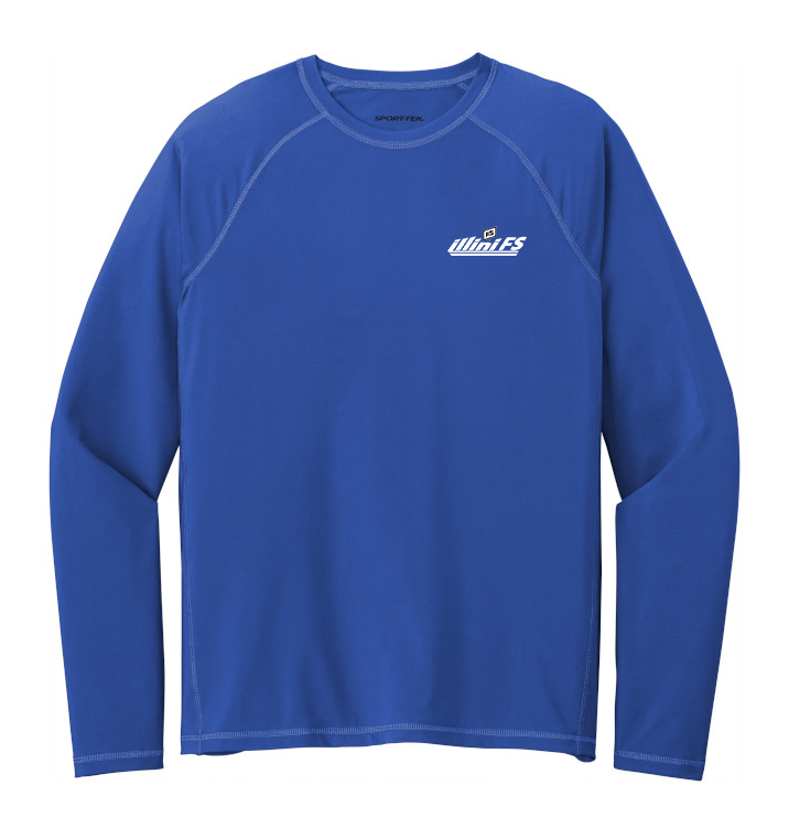 Illini FS - Horizontal - Sport-Tek Long Sleeve Rashguard Tee - ST470LS