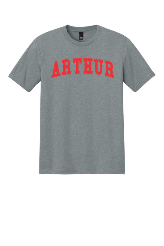 Arthur - Gym Shirt - Heathered Grey