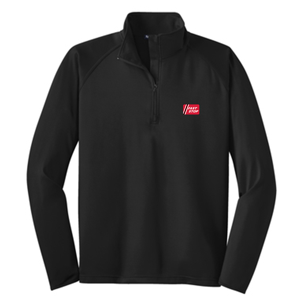 Illini FS - FastStop - Sport-Tek Tall Sport-Wick Stretch Quarter Zip Pullover - TST850