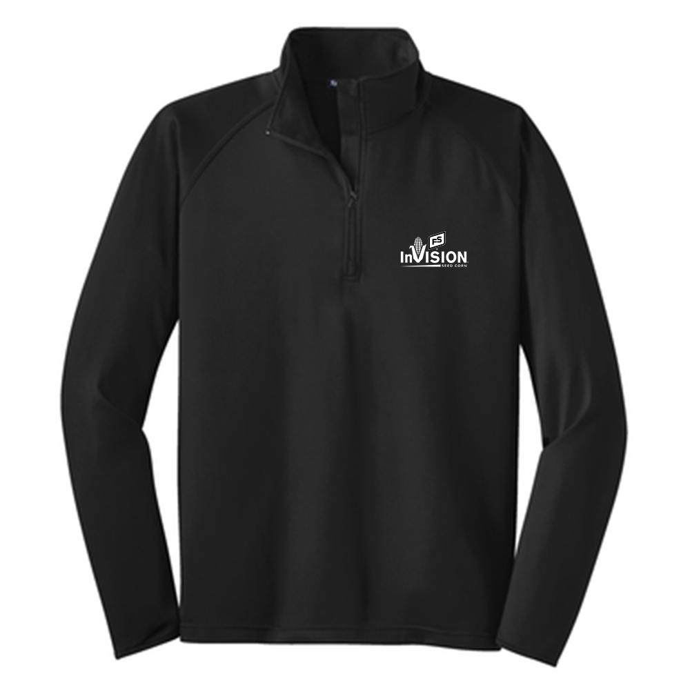 Illini FS - Invision - Sport-Tek Tall Sport-Wick Stretch Quarter Zip Pullover - TST850