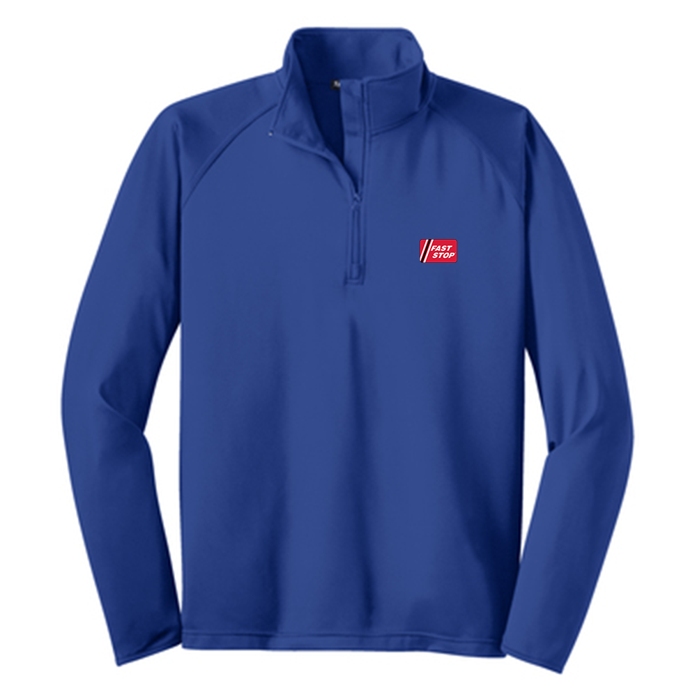 Illini FS - FastStop - Sport-Tek Tall Sport-Wick Stretch Quarter Zip Pullover - TST850