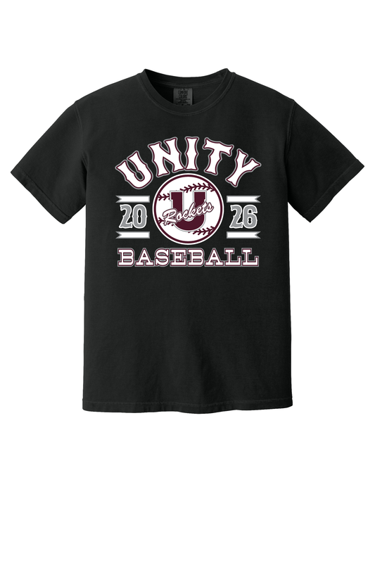 Unity - Baseball - Design 04 - T-shirt - Comfort Color 1717 - Black