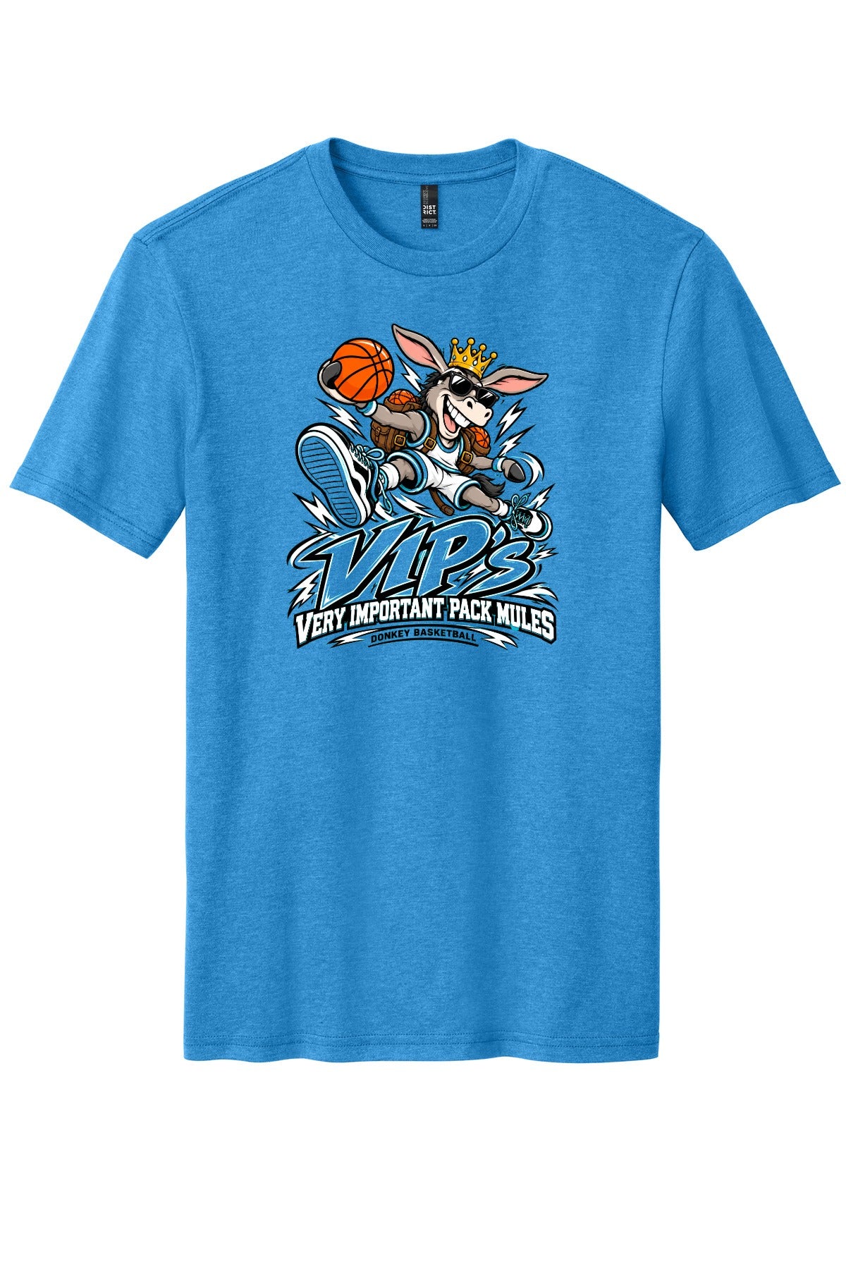 VIP DM108 Heathered Bright Turquoise