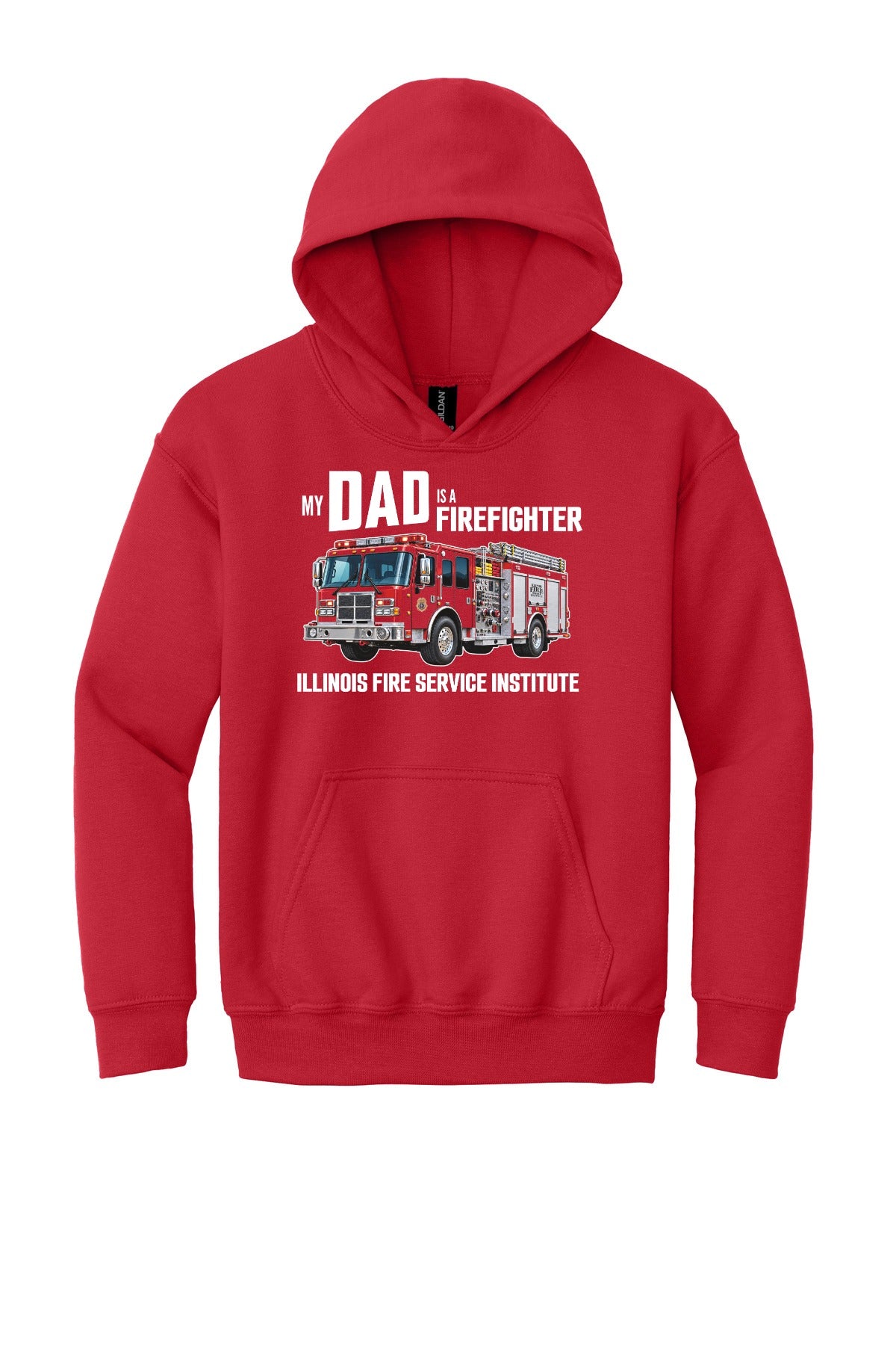 IFSI Youth Dad is a Firefighter 18500B Red