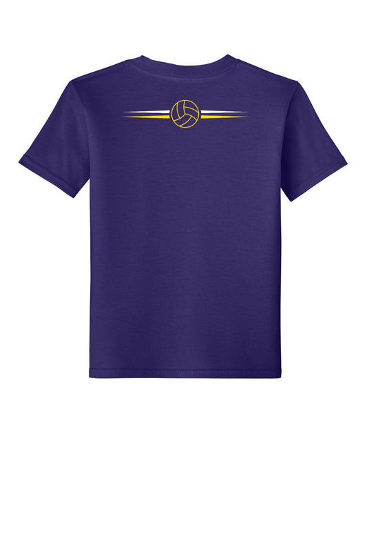 Eisenhower Volleyball 64000B Purple back
