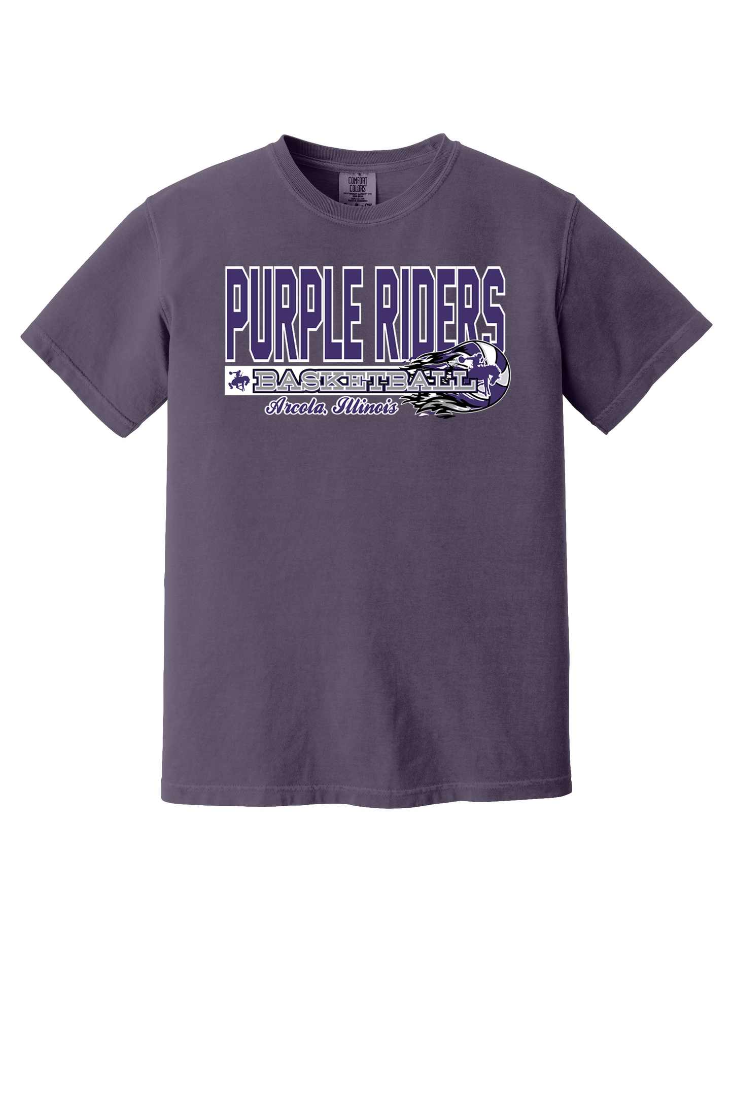 Arcola - Basketball - Design 03 -  T-shirt - Comfort Color 1717