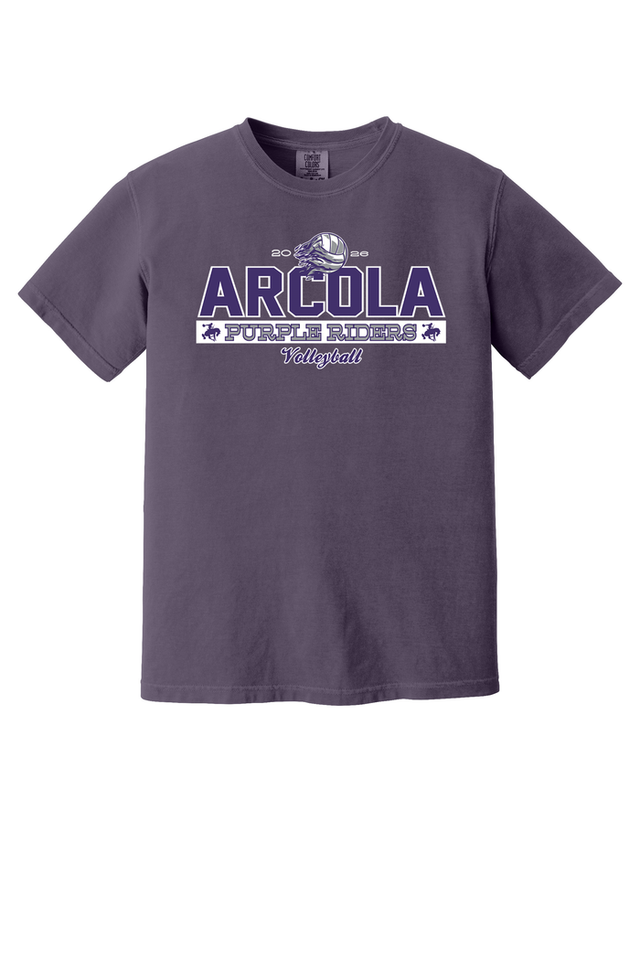 Arcola - Volleyball - Design 1 - T-shirt - Comfort Color 1717