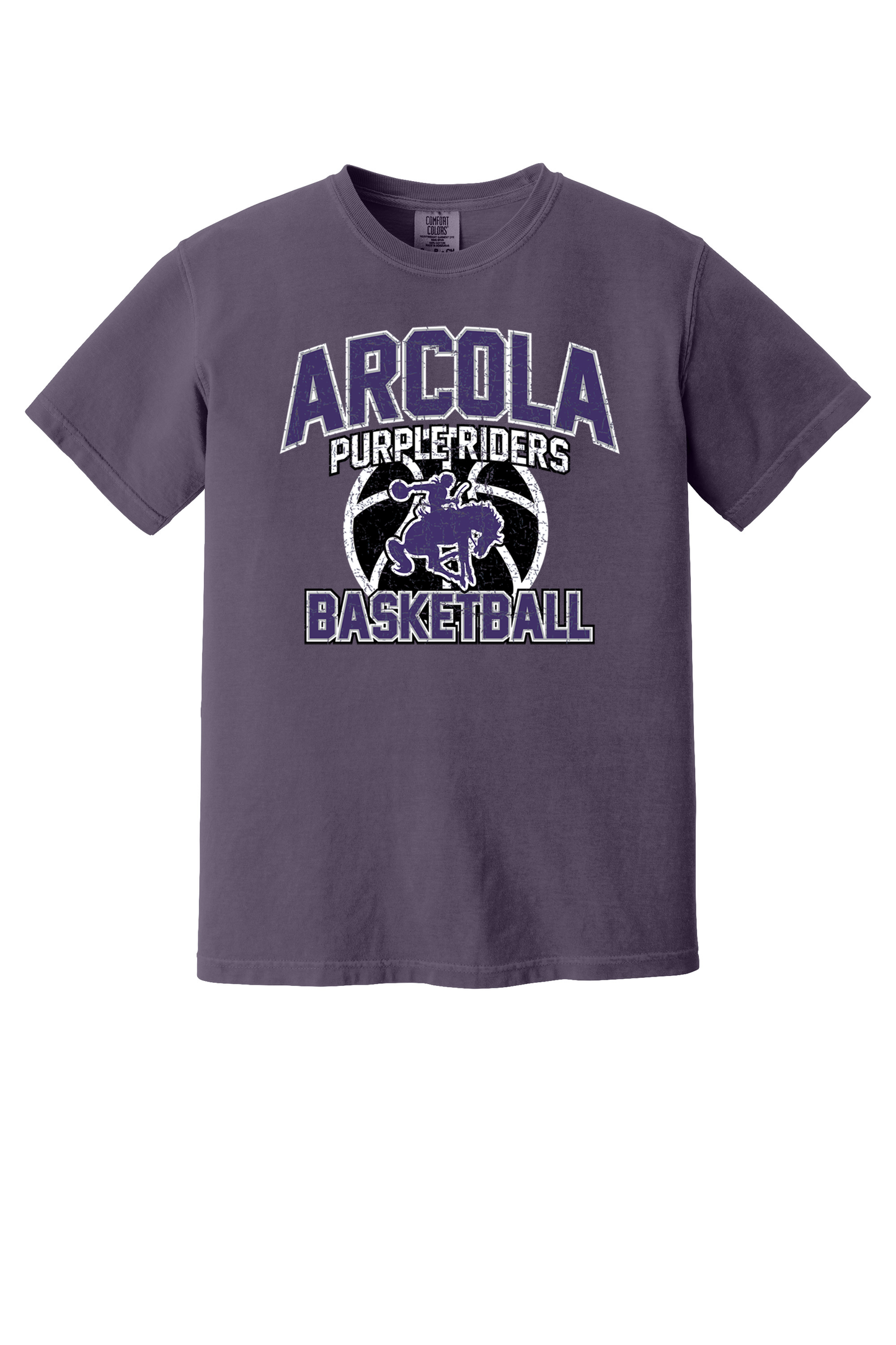Arcola - Basketball - Design 1 - T-shirt - Comfort Color 1717