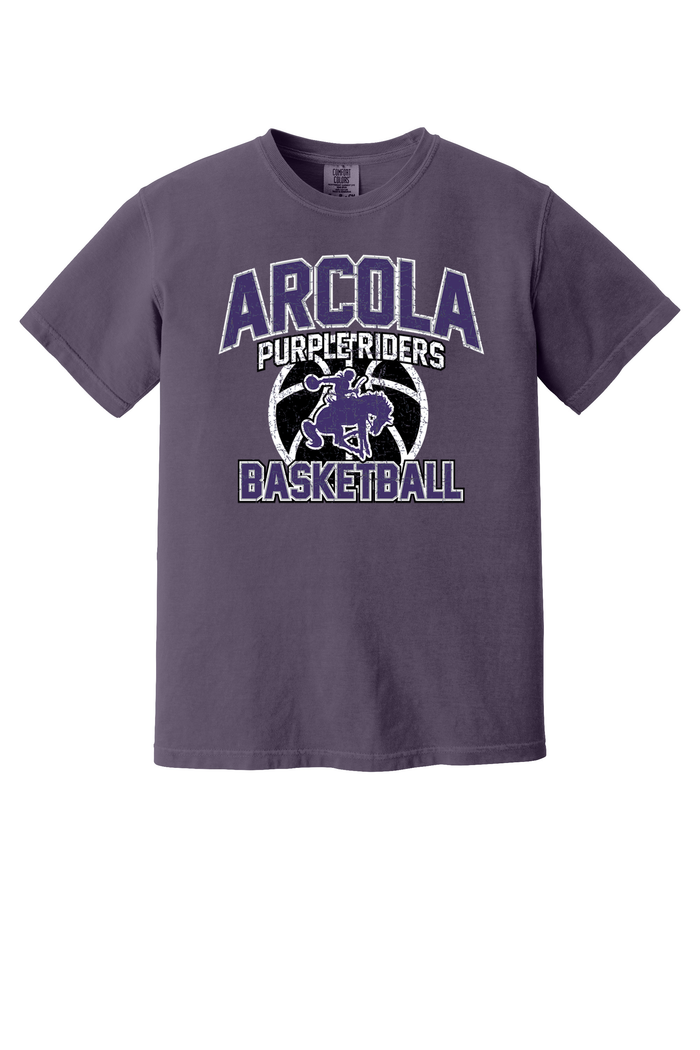 Arcola - Basketball - Design 1 - T-shirt - Comfort Color 1717