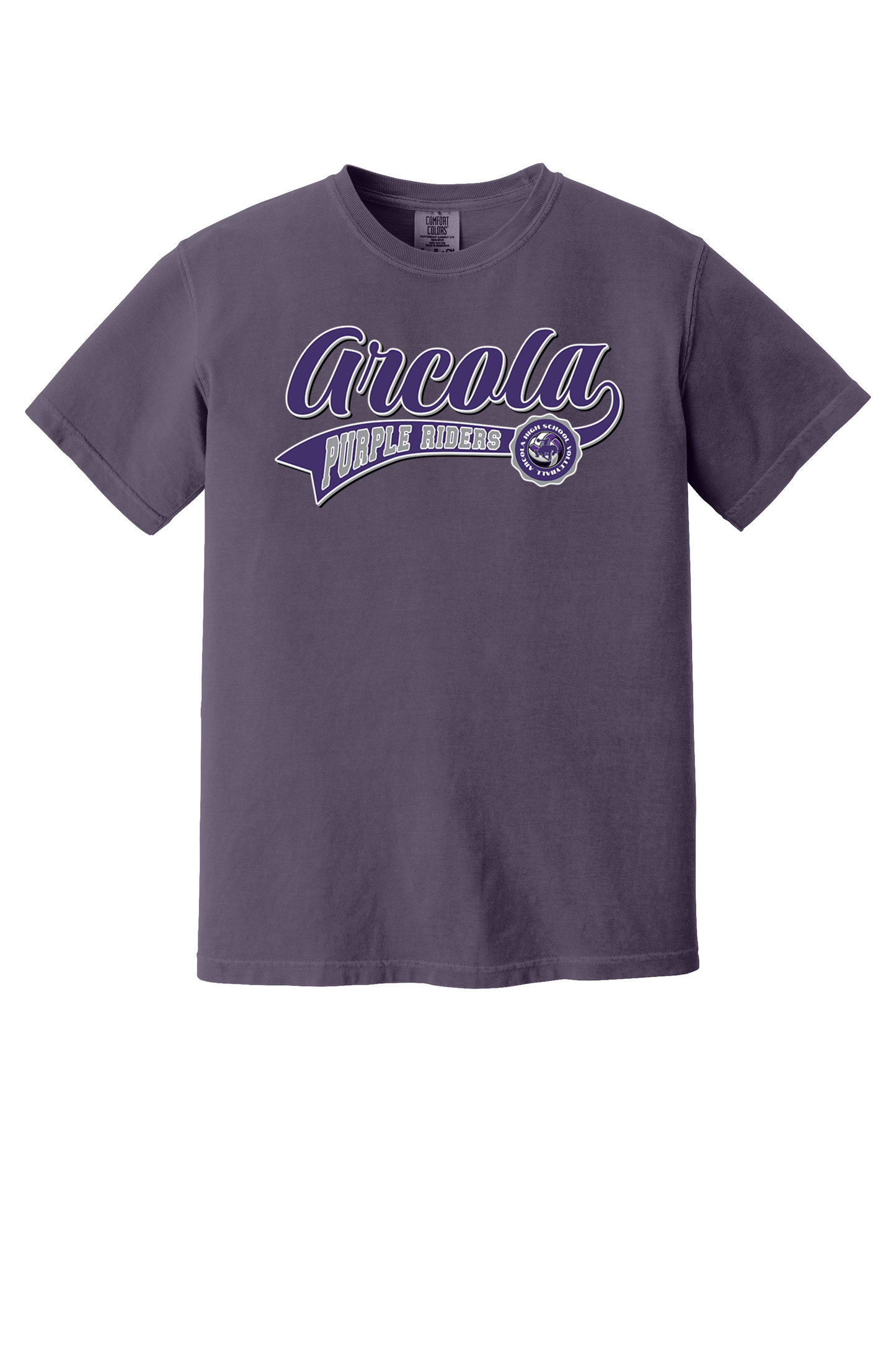 Arcola - Volleyball - Design 02 -  T-shirt - Comfort Color 1717