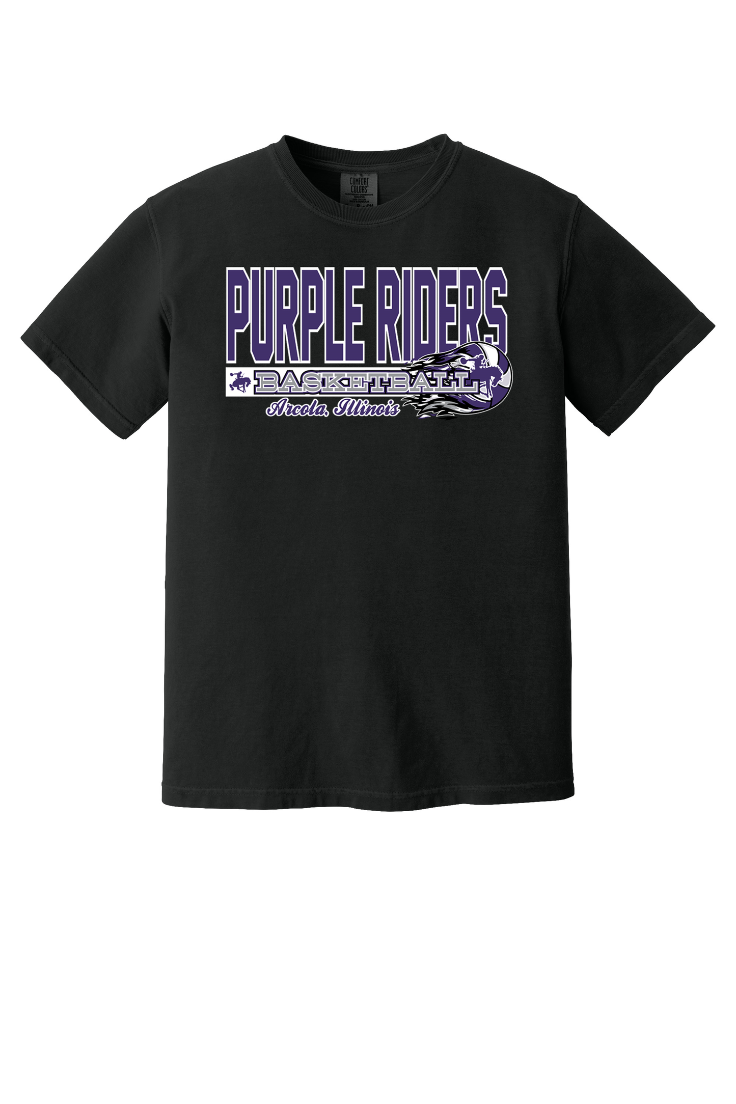 Arcola - Basketball - Design 03 -  T-shirt - Comfort Color 1717
