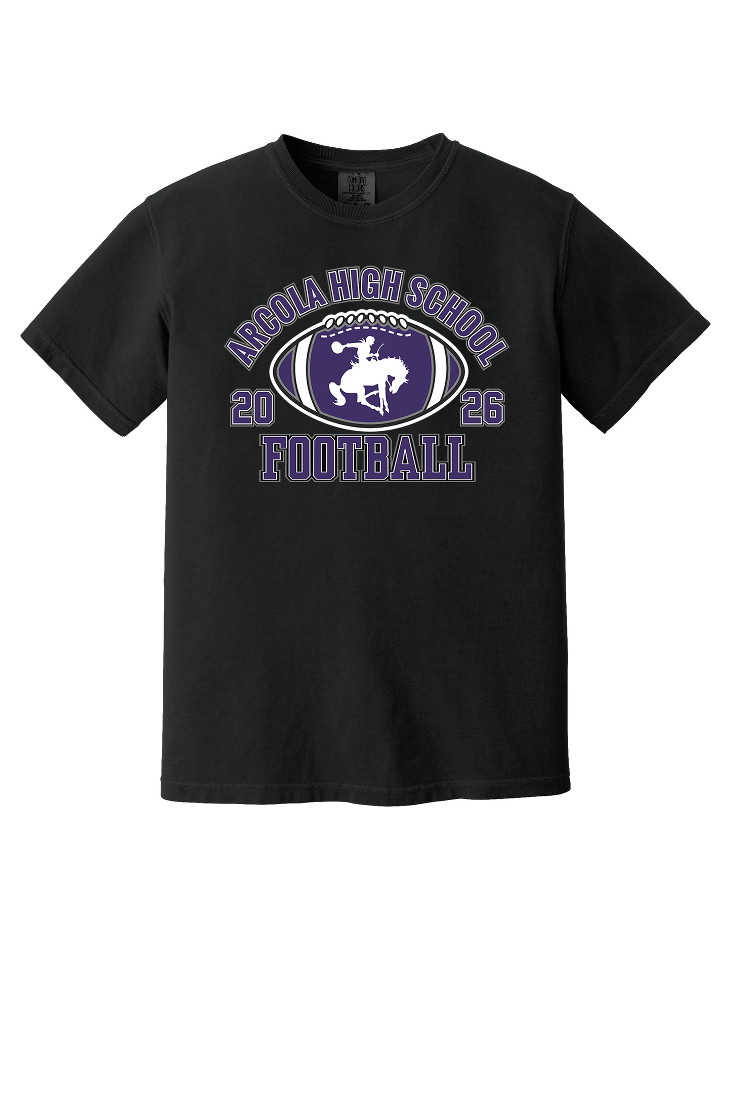 Arcola - Football - Design 03 -  T-shirt - Comfort Color 1717