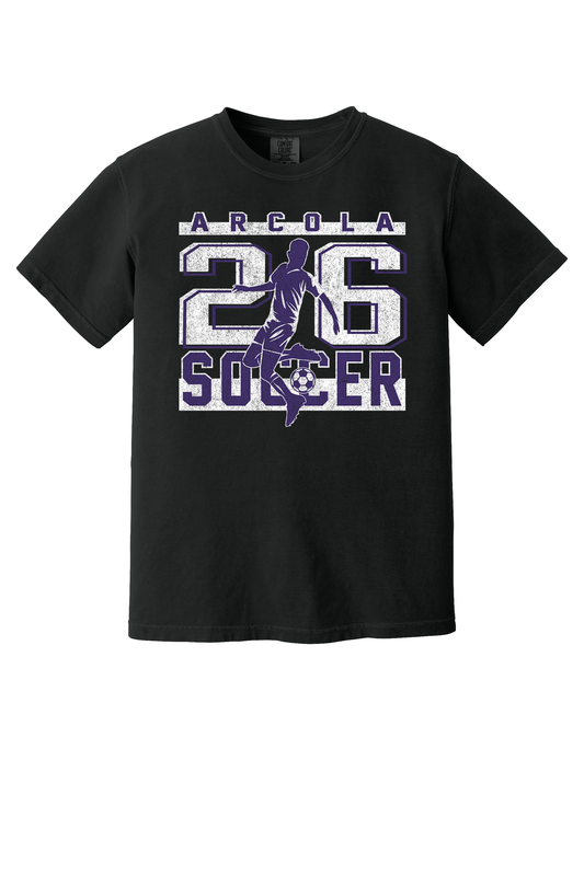 Arcola - Soccer - Design 2 - T-shirt - Comfort Color 1717