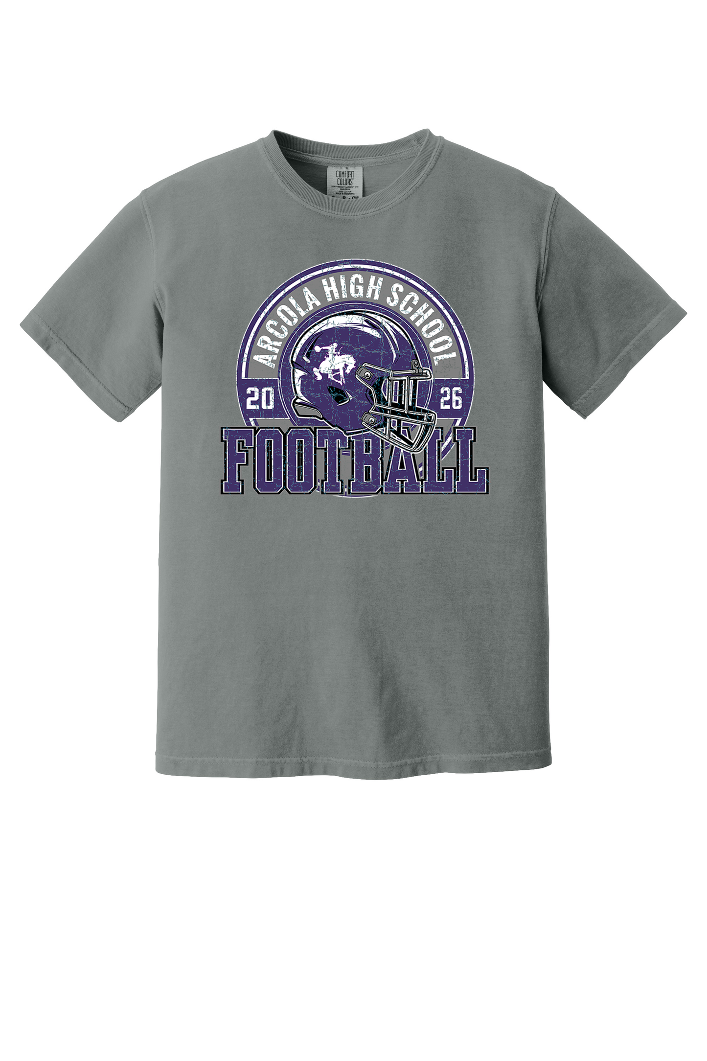 Arcola - Football - Design 02 -  T-shirt - Comfort Color 1717