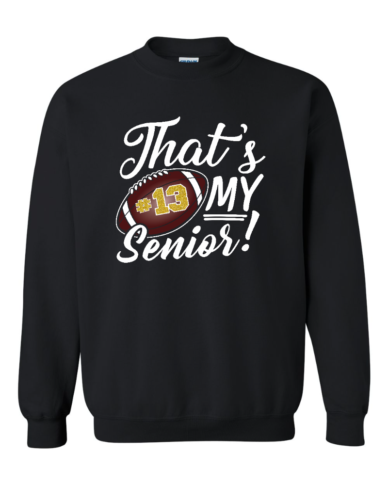 Tuscola Senior Football Mom 2025 - Gildan Dryblend Crewneck Sweatshirt - 18000