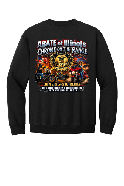 Chrome on the Range - Gildan Heavy Blend - Adult Crewneck Sweatshirt - 18000