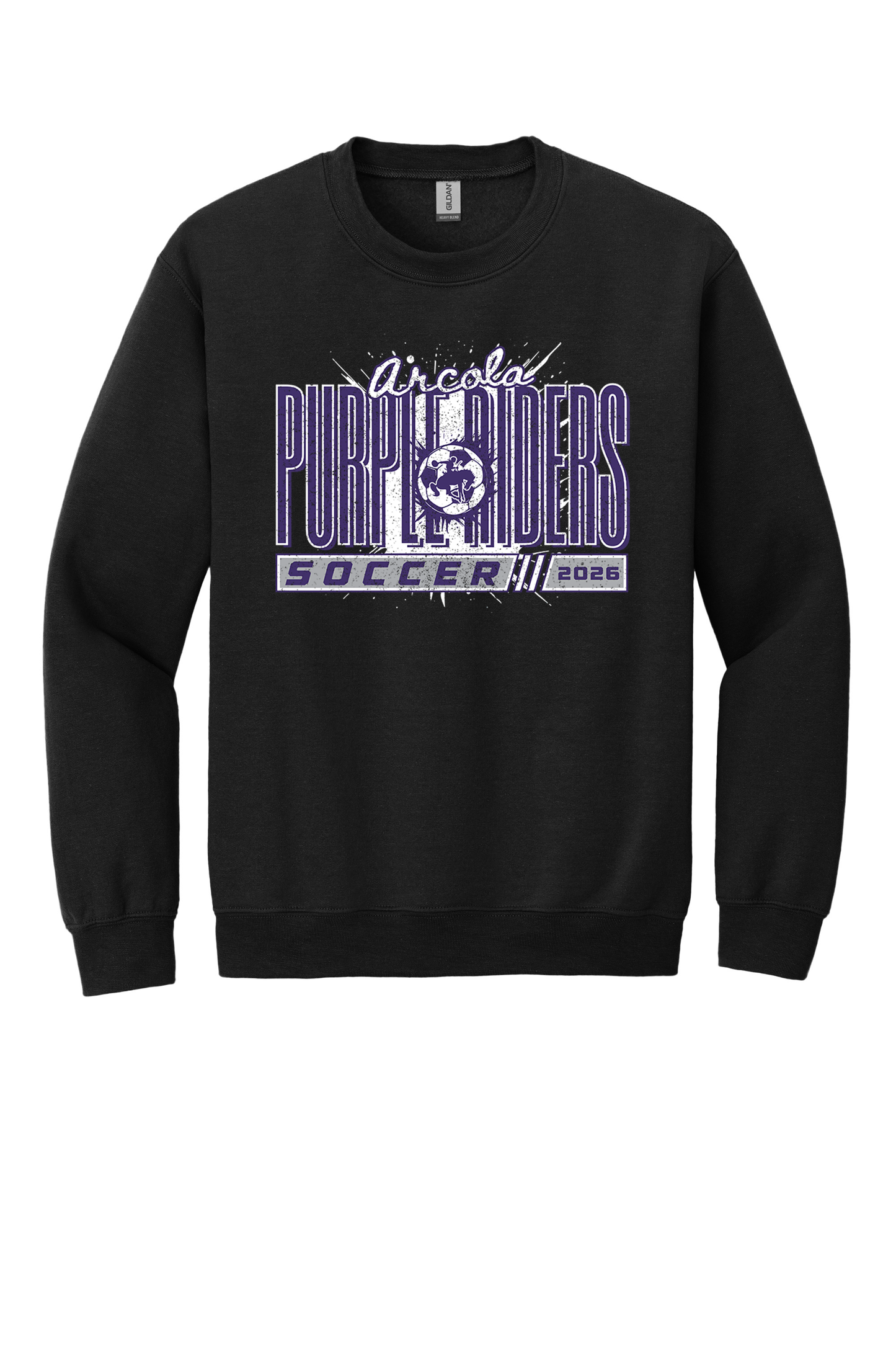 Arcola - Soccer - Design 01 -  Crewneck Sweatshirt - Gildan 18000