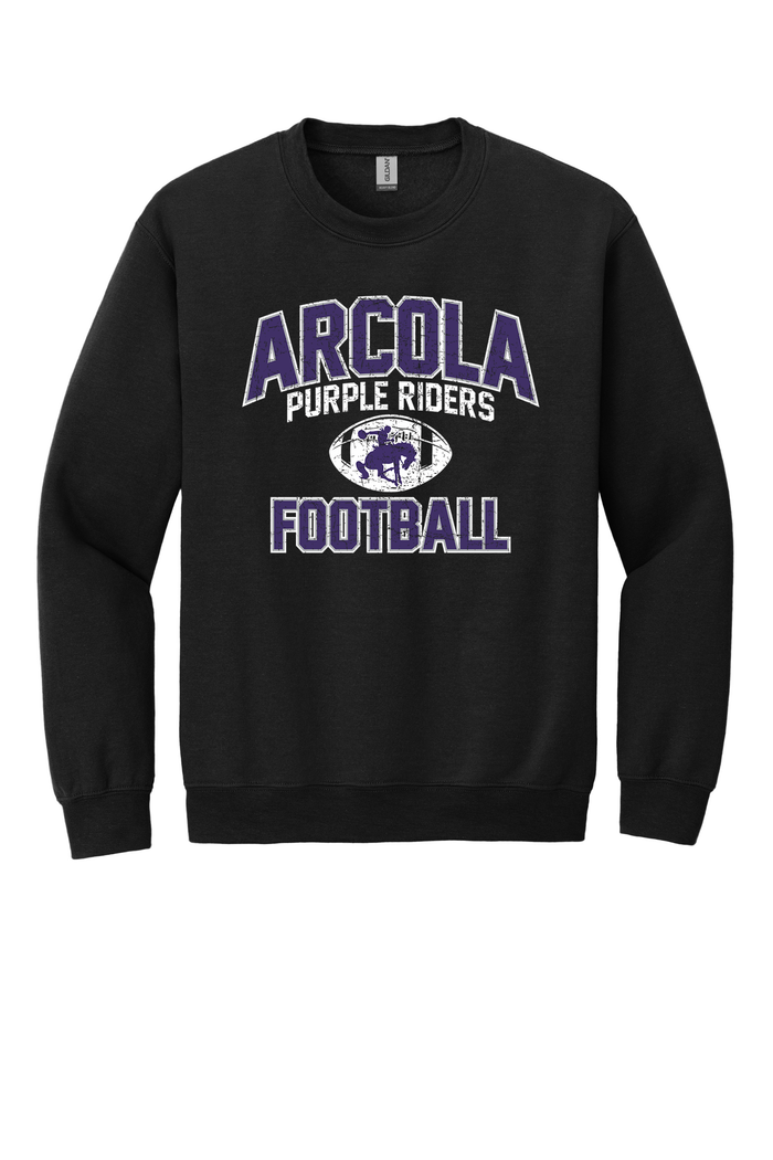 Arcola - Football - Design 01 -  Crewneck Sweatshirt - Gildan 18000