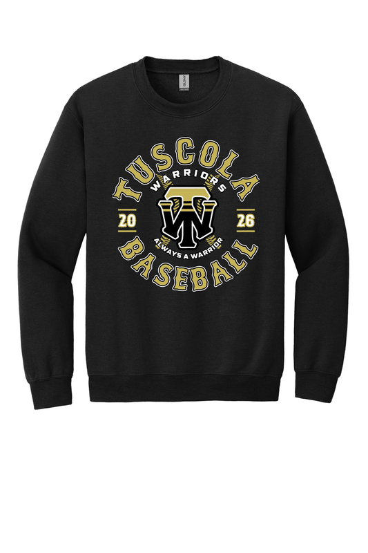 Tuscola Baseball - Gildan Heavy Blend - Youth & Adult Crewneck Sweatshirt - 18000