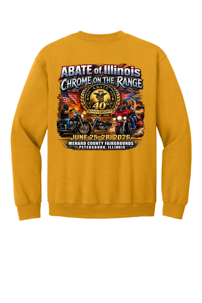 Chrome on the Range - Gildan Heavy Blend - Adult Crewneck Sweatshirt - 18000