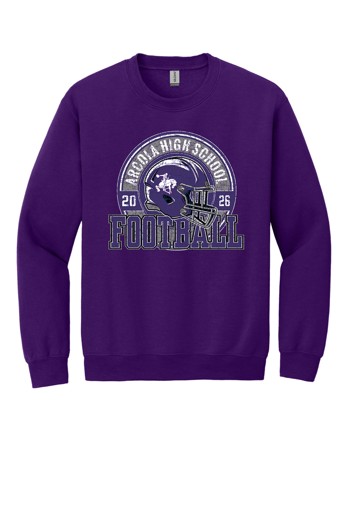 Arcola - Football - Design 02 -  Crewneck Sweatshirt - Gildan 18000