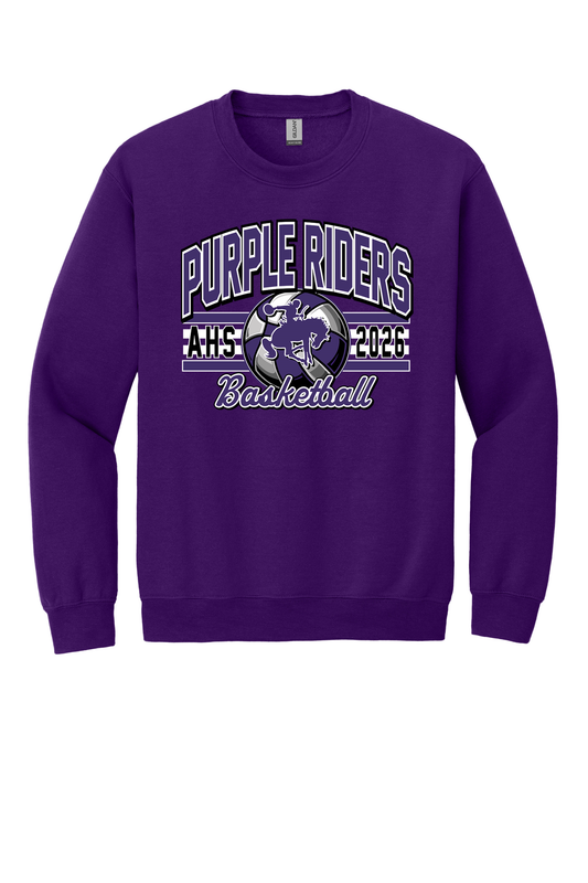 Arcola - Basketball - Design 2 - Crewneck Sweatshirt - Gildan 18000