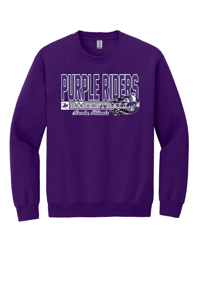 Arcola - Basketball - Design 03 -  Crewneck Sweatshirt - Gildan 18000
