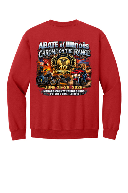 Chrome on the Range - Gildan Heavy Blend - Adult Crewneck Sweatshirt - 18000