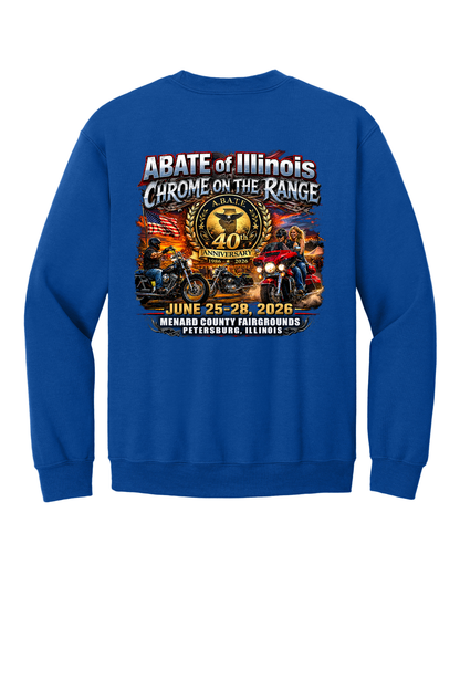 Chrome on the Range - Gildan Heavy Blend - Adult Crewneck Sweatshirt - 18000