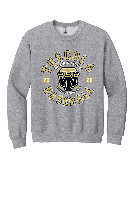 Tuscola Baseball - Gildan Heavy Blend - Youth & Adult Crewneck Sweatshirt - 18000