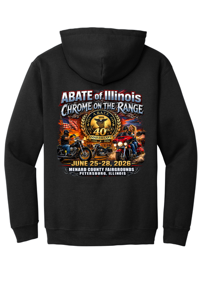 Chrome on the Range 2026 - Gildan Heavy Blend - Adult Hooded Sweatshirt - 18500