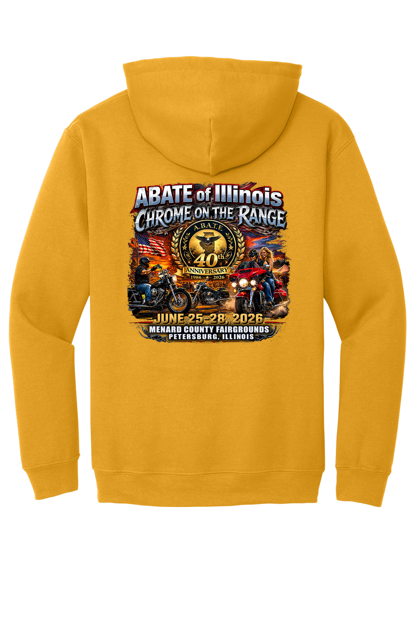 Chrome on the Range 2026 - Gildan Heavy Blend - Adult Hooded Sweatshirt - 18500