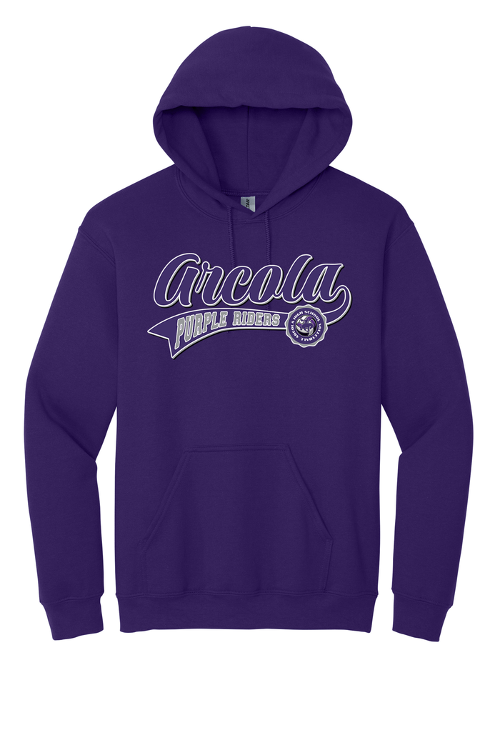 Arcola - Volleyball - Design 2 - Hooded Sweatshirt - Gildan 18500