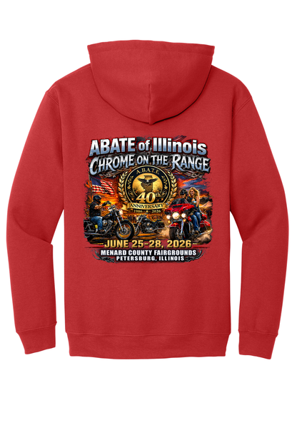 Chrome on the Range 2026 - Gildan Heavy Blend - Adult Hooded Sweatshirt - 18500