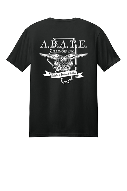 Abate - Abate of illinois - Design 01 - T-Shirt - Gildan 64000 - Black
