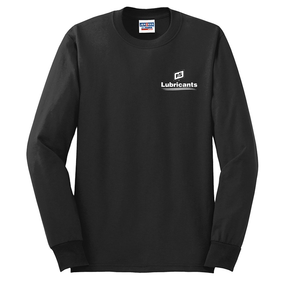 Illini FS - Lubricants - Jerzees Dri-Power 50/50 Cotton/Poly Long Sleeve T-shirt - 29LS